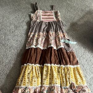 Matilda jane long maxi dress for girls size 4-6